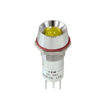 KEM 220V LED 인디케이터 일반휘도형 그린 12x28mm KL-12A220-G, 상품선택