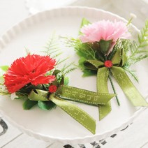 카네이션 코사지a형 어버이날 스승의날 코사지, 단품