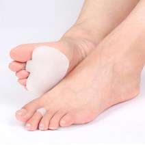나랑쇼핑 앞꿈치 충격 마찰 보호 쿠션패드 (중지고정형) 좌&우 1세트