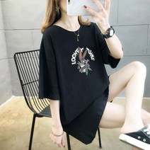 해피니스 여성 루니툰 반팔 박스티[326]