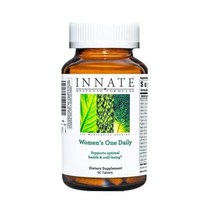 이네이트 종합비타민 미네랄 홀푸드 허브 이뮨 블렌드 우먼 원데일리 천연 멀티비타민 60정 INNATE Response Formulas Women One Daily, 1개