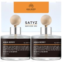 [1+4] 차량용 방향제 블랙베리 블랑쉬 세티즈 자동차 디퓨져 100ml x 2, 세티즈 아쿠아 베리 100mlx2