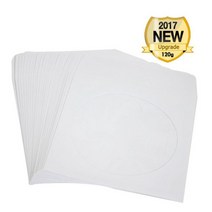쇼핑오션멜로디 CD DVD용 흰색 종이케이스 120g ( 100장 ) CD보관 DVD보관 종이DVD케이스 시디케이스 시디종이케이스+dhtustyvld, 해피상품