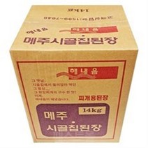 해내음 메주 시골집된장, 14kg, 5개