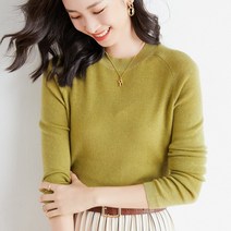라운드넥긴팔니트 풀오버 후드 소매 여성 슬림 숏 솔리드 무지 이너웨어 보온 심플 얇은 스웨터 2636159440