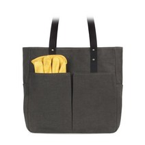 MONONO 6 Pocket 3 Way BagWax Canvas Charcoal 왁스캔버스