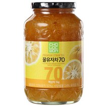 초록원 꿀유자차70 1kg (당침유자70% 함유), 단품, 단품