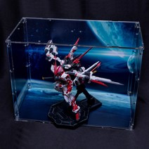 건큐브 건담 더플래닛 디오라마 배경지 포토 스튜디오 - 피규어 장식장 아크릴 케이스, 3. PGx400 （1／60）