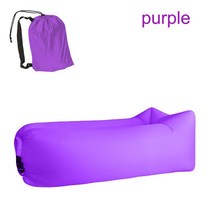 발열 동계 한파 야외 침낭 빠른 풍선 소파 침대 캠핑 초경량 공기 레이지 가방 비치 Laybag bivy, 05 purple