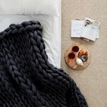 나블리박스 핑거니팅 DIY 자이언트 패브릭얀, 23 블랙