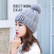귀여운 인플루언서 따뜻한 군고구마장사 귀달이캡 걸즈 뽀글이목도리모자 코디 군밤장사 패셔너블 플리스