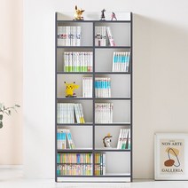 [KT알파쇼핑][착불배송] 다트 낮은 책장 4단 6단 라운드, 다트 700 중형 책장/화이트