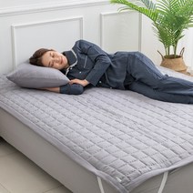패밀리 아잠 바이오워싱 Nano QQ 침대패드 프리미엄 / QSS, QSS(200x260cm)_4.인디핑크