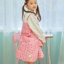 올유키즈 로라앨리 샤이닝 보조가방 학원가방 신발주머니 실내화가방 MA1108 아동 어린이 초등학생