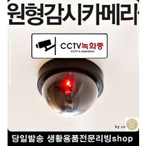 도둑방지카메라 모형방범카메라 방범 도어경보지모형CCTV 점포용카메라, 창문잠금장치(핑크)