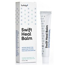 swiftalyn swift 치유 밤 피부염 습진 건선 크림 치료 무좀 족부 가려움증 백선 두드러기 발진 주사비 여드름 궁극적인 가려움증 치료