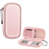 Fintie Kardia Mobile 및 6L EKG 장치 심장 모니터용 휴대용 케이스 - 보호 하드 EVA 충격 방지 보관 여행 커버 가방 알약 정리함 포함 로즈 골드, Rose Gold