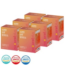 곡물 발효효소 역가수치 높은 소화효소제 유산균 함유 임산부 스틱포 포장 4g x 30포 6박스