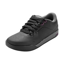 Giro 지로래치 W 여성 MTB 플랫 페달 바이크 슈즈, Black (2023), 8.5