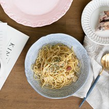 메세라미카 티에라 줄리엣 파스타볼 22cm 4color, 색상:크리스탈블루, 크리스탈블루