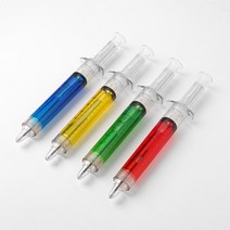 대왕 주사기 캐릭터 볼펜 0.7mm 1P 랜덤발송 고급볼펜/볼펜세트/선물용볼펜/사무용볼펜/필기구