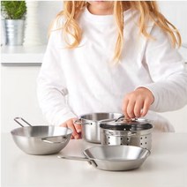 IKEA 스웨덴 이케아 둑티그 조방용품 5종 이케아주방놀이 주방놀이 세트 소품 이케아둑티그