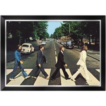 퍼즐라이프 비틀즈 애비로드 500피스 직소퍼즐액자 PL819, 퍼즐+모던블랙액자