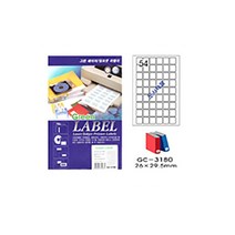 그린라벨 도서제품측면라벨용지 54칸 GC3180 100매 26x29.5