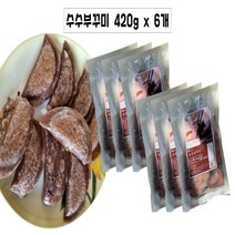 싸리재 떡만들기 팥앙금 광장시장 수수부꾸미 420g x6개