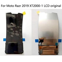 모토 레이저 2019 LCD 디스플레이 터치 스크린 디지타이저 어셈블리 모토로라 XT2000-1 유리 교체, 한개옵션1, 04 Big black LCD