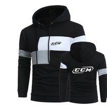 명패디자인 CCM 프린트 스플라이스 풀오버 남성 하라주쿠 스웨터 코튼 코트 후드 탑 최신 봄 가을 2792119426, M CHINA, 2