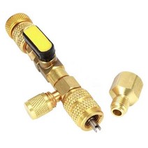 업소용 에어컨 안전벨브 수동 공구 부품 HVAC AC 제거 도구 밸브 코어 리무버 14in 516in 서비스 포트 HVACSchrader 분해