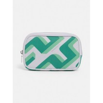 제이린드버그 ORLENA 골프 벨트백 그린화이트 파우치, 1개