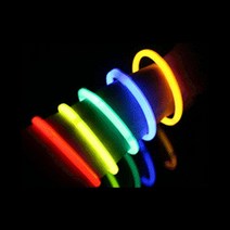 야광팔찌 100pcs 세트 야광봉 파티용품 콘서트 발광스틱 / 다미샵