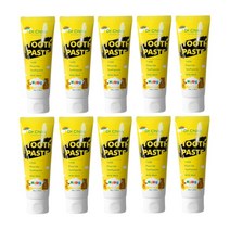 닥터치카 치과의사가 만든 어린이 충치예방 고불소 불소치약 1450ppm, 80g, 10개