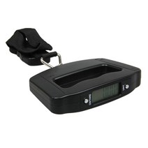 제이즈 전자저울 Handheld Digital Luggage Scale 50Kg for Travel Fishing Anti-slip Easy to Grip Dropship