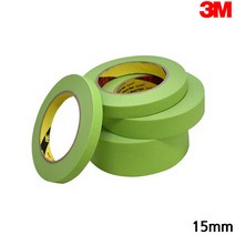 3M 고내열 종이 마스킹테이프 15mmX40m 도색 페인팅 +kk;ft*