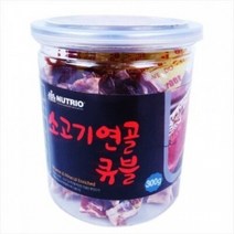 뉴트리오 소고기연골 큐블 강아지 통간식, 8개, 300g