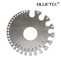 블루텍 와이어 (파이) 게이지 BDWG-036W 철사 측정 치수 인치 크기 지름 판게이지