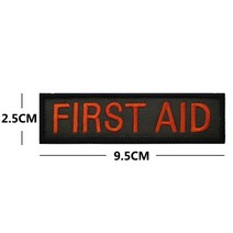 강철부대 밀리터리 패치 ir 구급대 emt ems 육군 전투 위생병 응급 처치 패치 반사 전술 의료 휘장 패치 배지, 넷 다섯