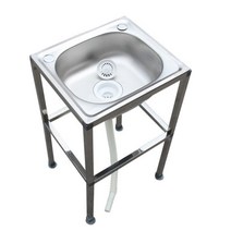 이동식세면대 간이세면대 언더볼 다리 매립형, F.42-36cm 높이 75cm, 1개