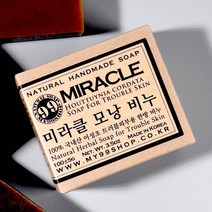 1+1 미라클 모낭 어성초비누 천연비누 수제비누, 100g, 2개