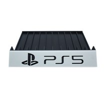 플스 게임 CD 보관 대 수납 정리 함 PS 4 5 팩 엑박 랙 엑스박스 거치대 진열 콘솔, ps5 뉴 세미 슬롯, 1개