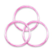 attizone 공예철사 칼라 아트와이어 철사 메탈 - 11칼라 44종, 2mm, 7. 분홍