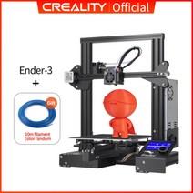 목업제작 3D프린터 CREALITY 3D 프린터 Ender-3Ender-3X 업그레이드 옵션 V 슬롯 재개 정전 인쇄 마스크 키트 핫베드, 협력사, 엔더-3