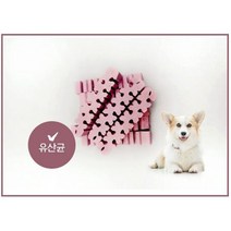 물어뜯는습관 입질훈련 애견간식 껌 2개 강아지양치껌 이갈이용 애완견 덴탈개껌 성견