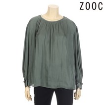 [쥬크(AVE)] 주크 루즈핏 주름라운드 블라우스 Z203MSC021