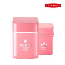 로이첸 요거트와 치즈메이커 홈세트 핑크, 1세트, 요거트 메이커 1p + 요거트 메이커 받침 1 + 요거트 발효용기 1p + 치즈 메이커 1p