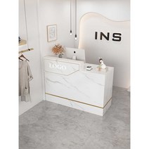 프론트데스크 안내데스크 미용실 의류매장, 골든오크 (상단 왼쪽) 120x45x100cm