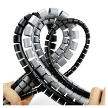 전선보호관 컴퓨터콘센트 전기선 다용도 케이블 정리홀더 가정용주름관 22mm 3m 후렉시볼1212980 L3, B 그레이1212980 L3